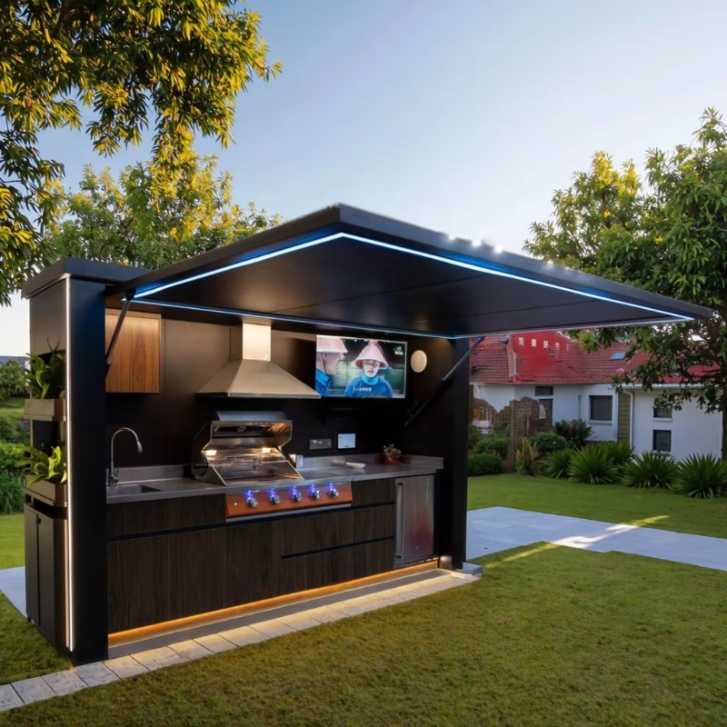Outdoor Furniture Kitchener - Customized Stainless Steel Outdoor Kitchen Cabinet
