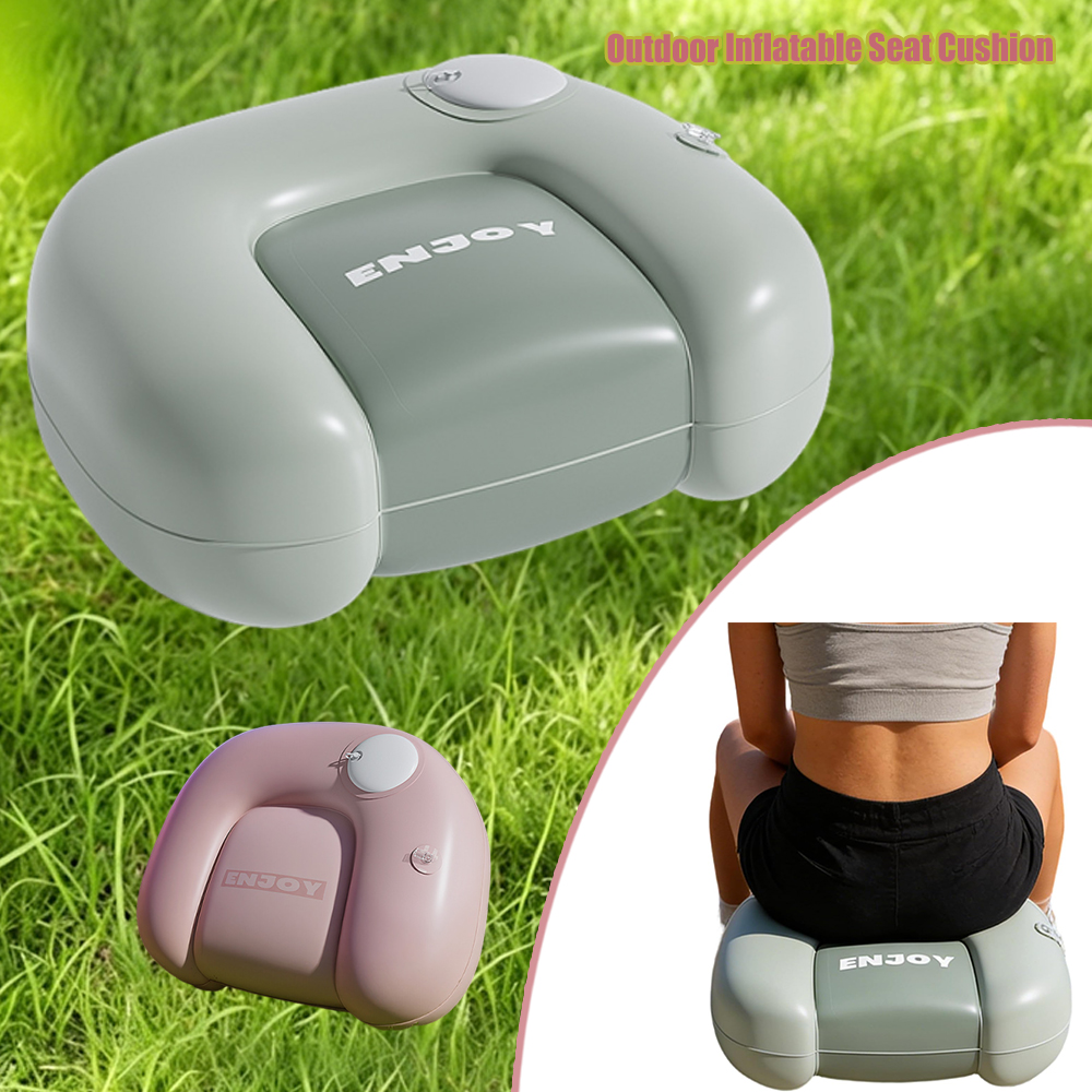 Outdoor Furniture Small - Thickened Travel Seat Inflatable Bench Chair