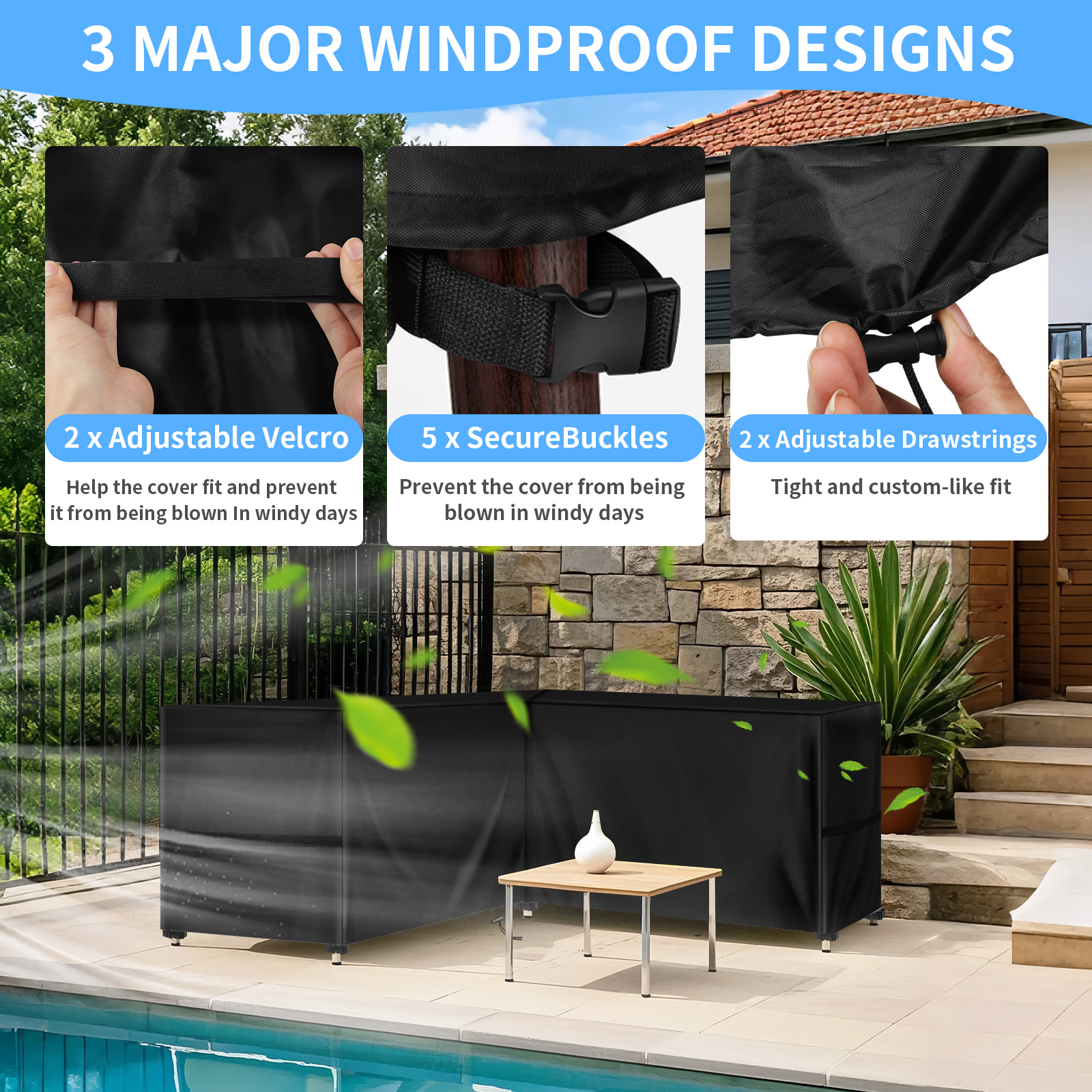 Outdoor Waterproof Sectional S – обзор и цена Outdoor Furniture Protector