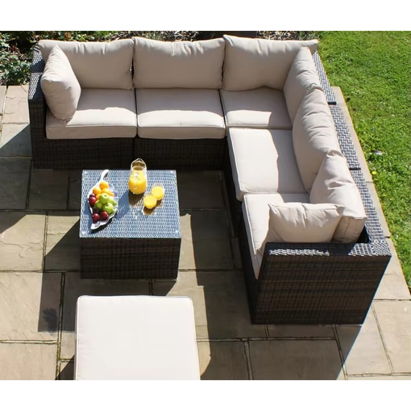 6 Seater Small Garden Sectiona – обзор и цена Outdoor Furniture Small