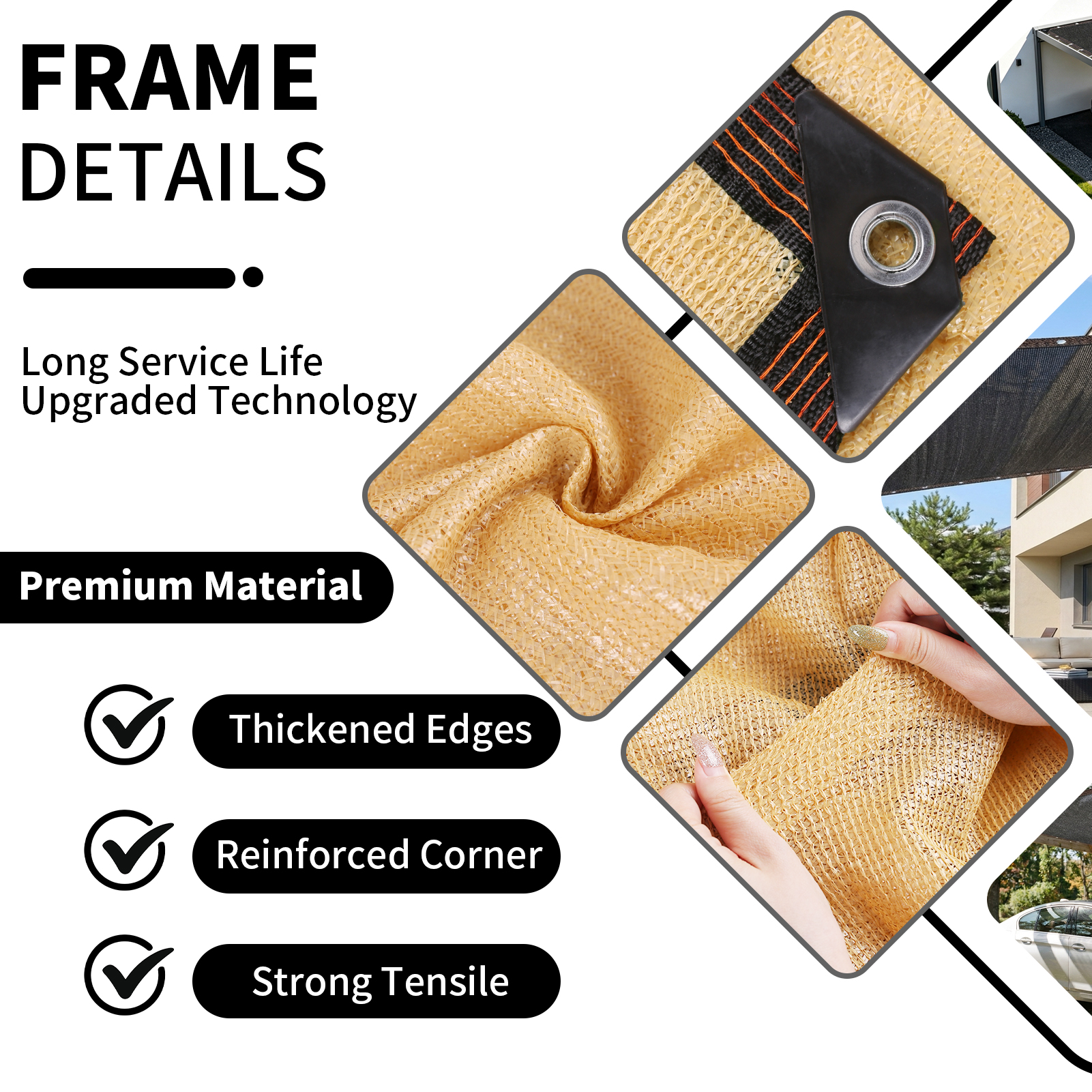 Durable HDPE Sunshade Net UV P – обзор и цена Outdoor Furniture Hdpe