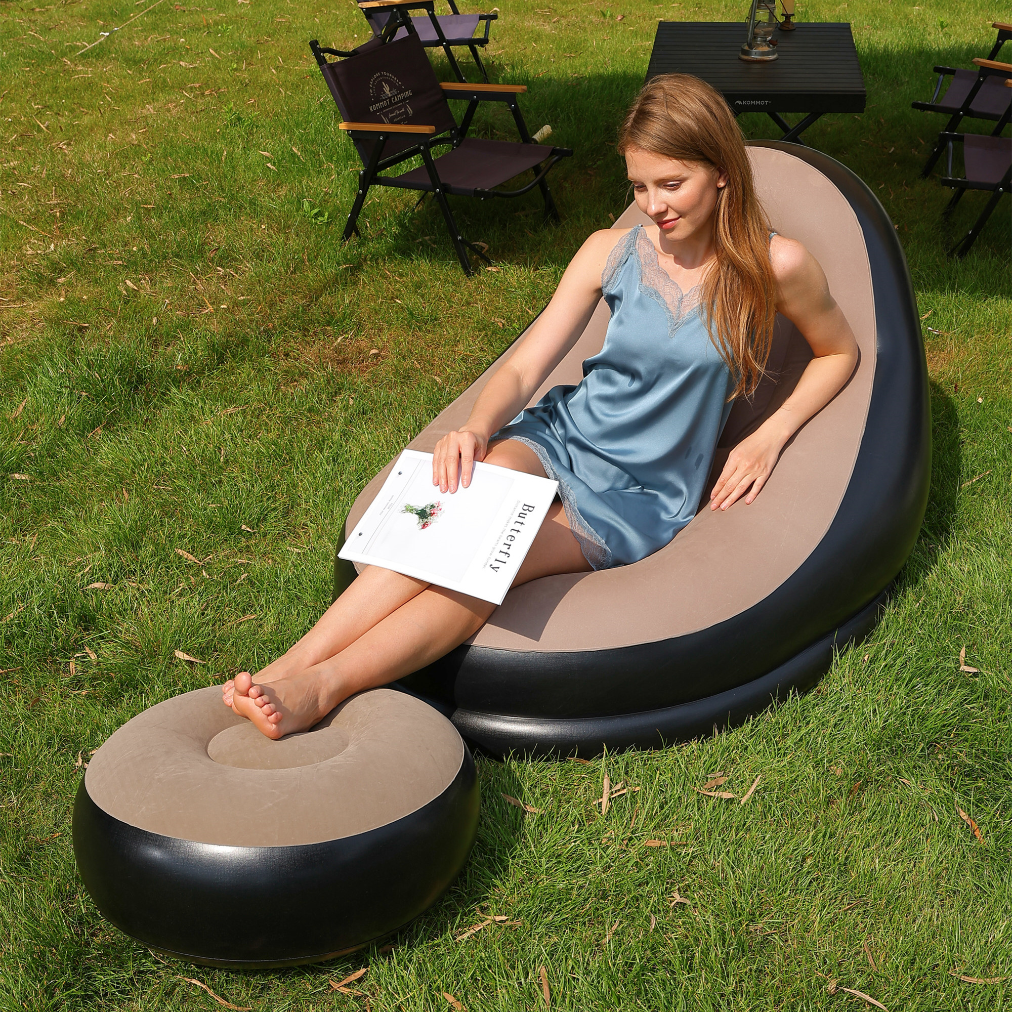 Lazy Couch Sofas Inflatable Ch – обзор и цена Outdoor Furniture Small