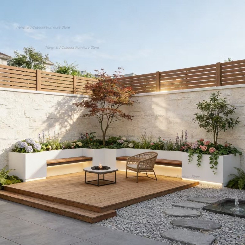 Nordic Courtyard Iron Art Plan – обзор и цена Outdoor Furniture Iron