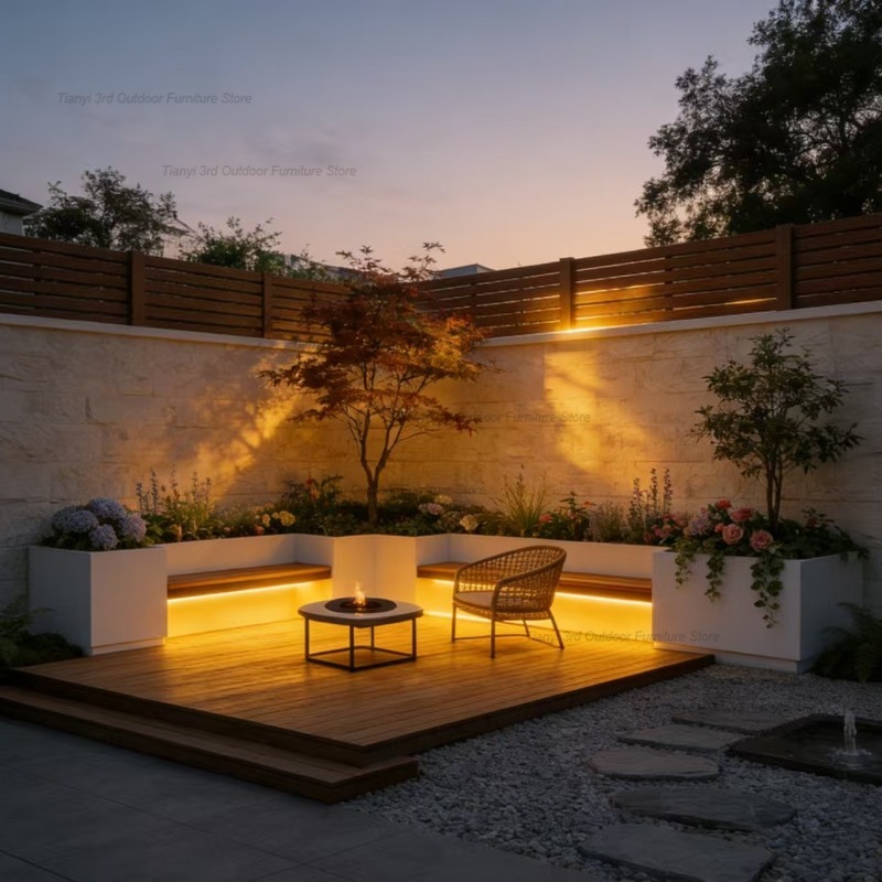 Nordic Courtyard Iron Art Plan – обзор и цена Outdoor Furniture Iron