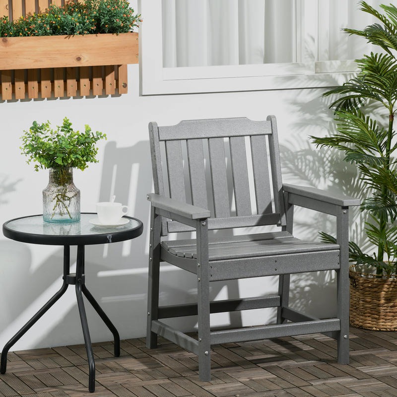 All-Weather Patio Chair, HDPE  – обзор и цена Outdoor Furniture Hdpe