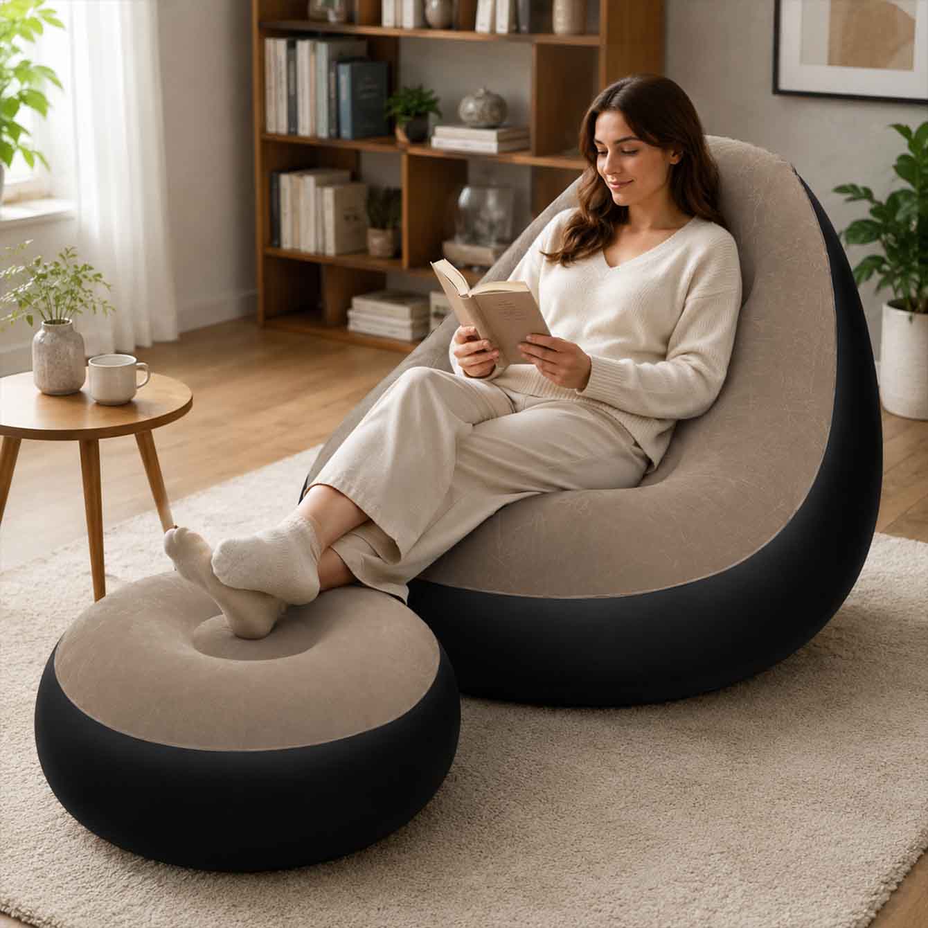 Inflatable Chair for Adults,Po – обзор и цена Outdoor Furniture Small