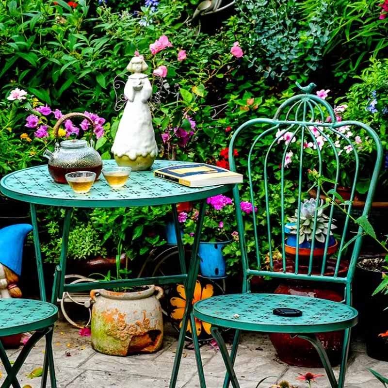 Outdoor Courtyard Garden Chair – обзор и цена Outdoor Furniture Iron