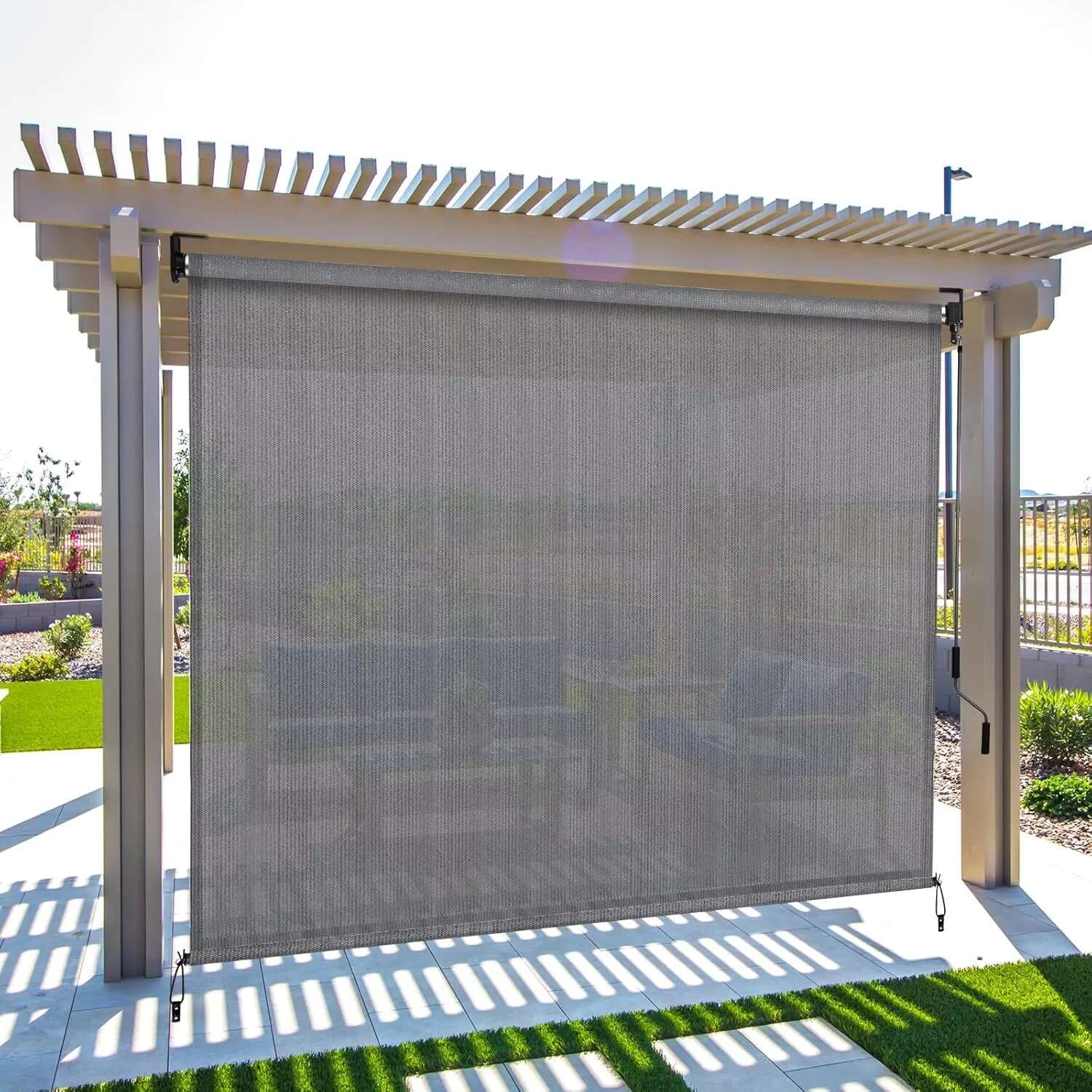 Outdoor Roller Sun Shade HDPE  – обзор и цена Outdoor Furniture Hdpe