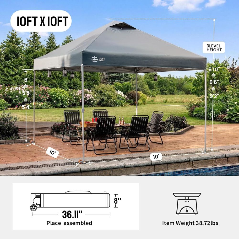 10x10 Up Tent, Beach Tent with – обзор и цена Outdoor Furniture Rooms To Go