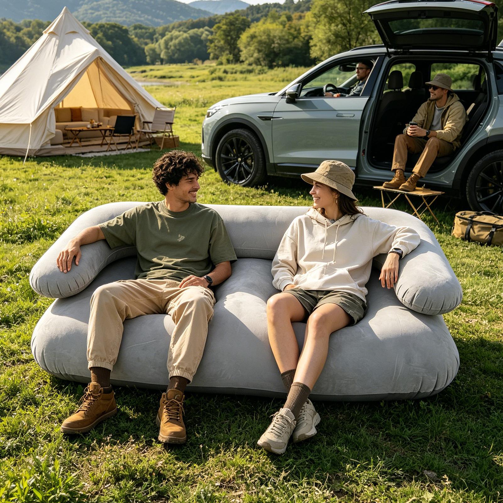 Inflatable Double Sofa Flockin – обзор и цена Outdoor Furniture Small