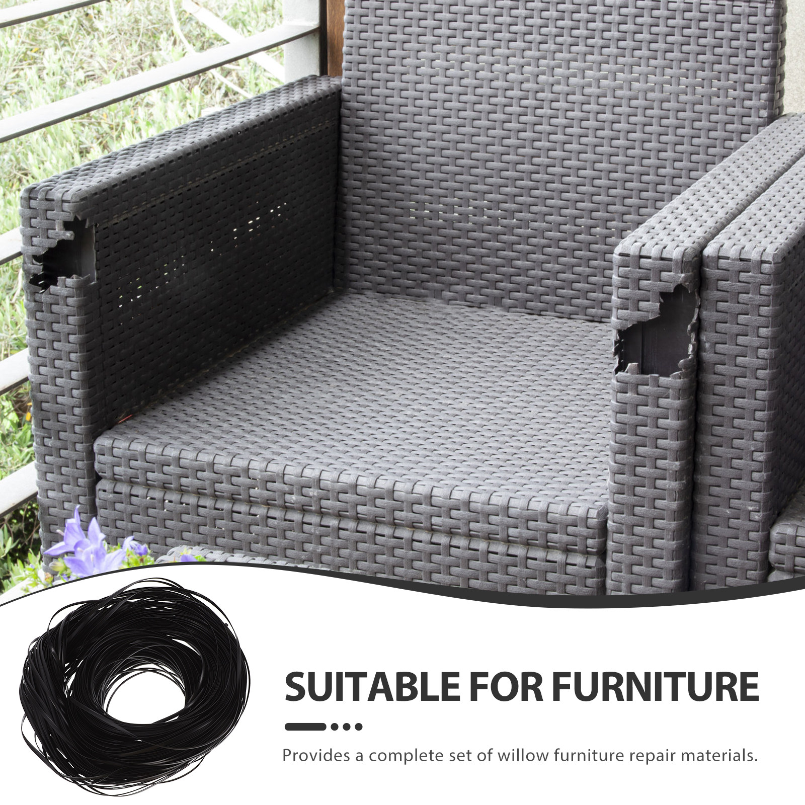 Pe Rattan Repair Kit Grey Outd – обзор и цена Outdoor Furniture Restoration