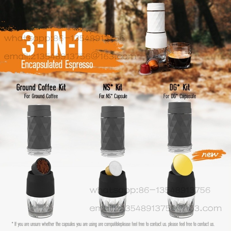 Portable coffee machine 3-in-1 – обзор и цена Outdoor Furniture Italian