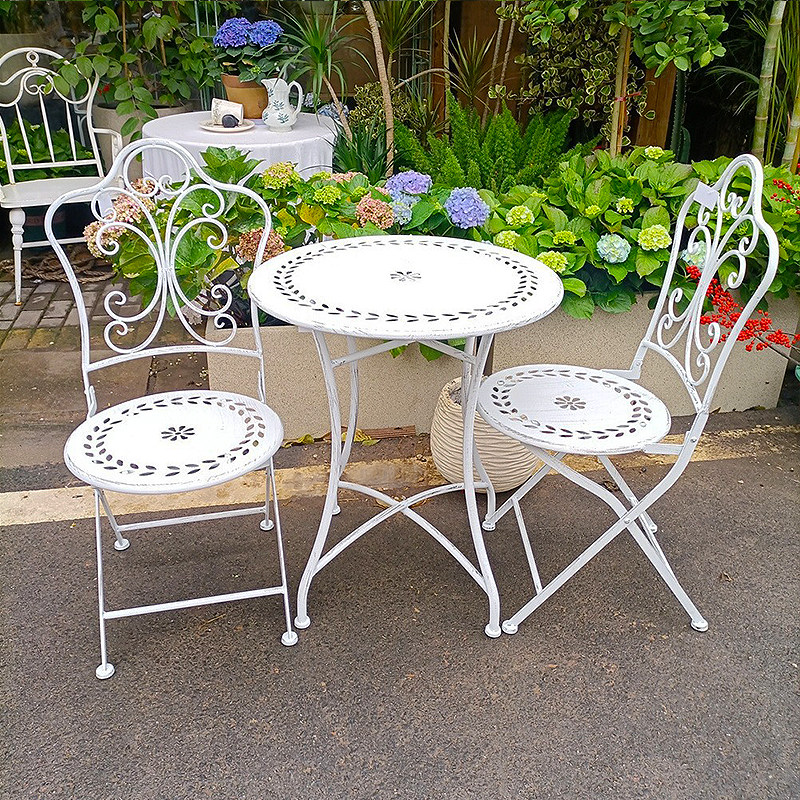 French Country Iron Table and  – обзор и цена Outdoor Furniture Iron
