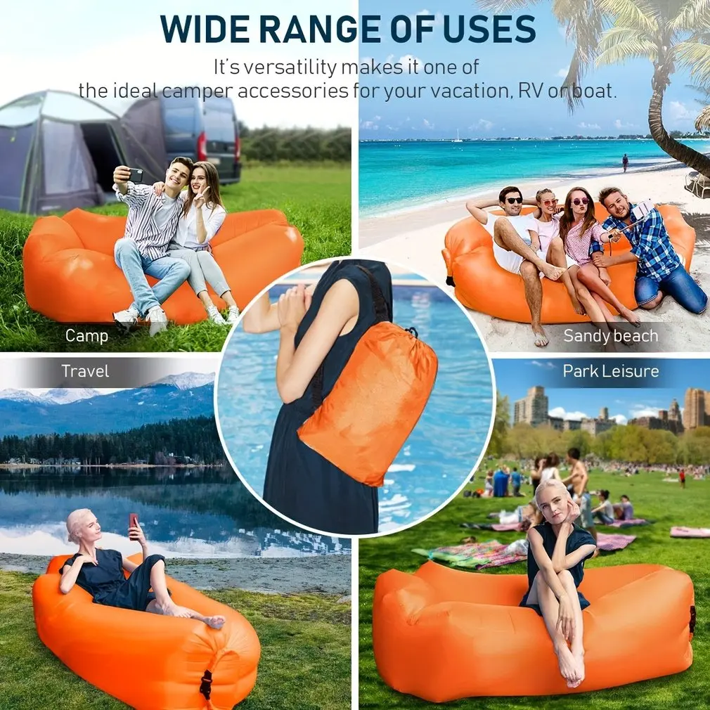 Portable Inflatable Lounger La – обзор и цена Outdoor Furniture Small