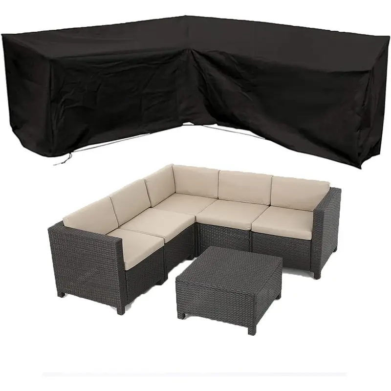 Anti-UV L-shaped Outdoor Sofa  – обзор и цена Outdoor Furniture Protector