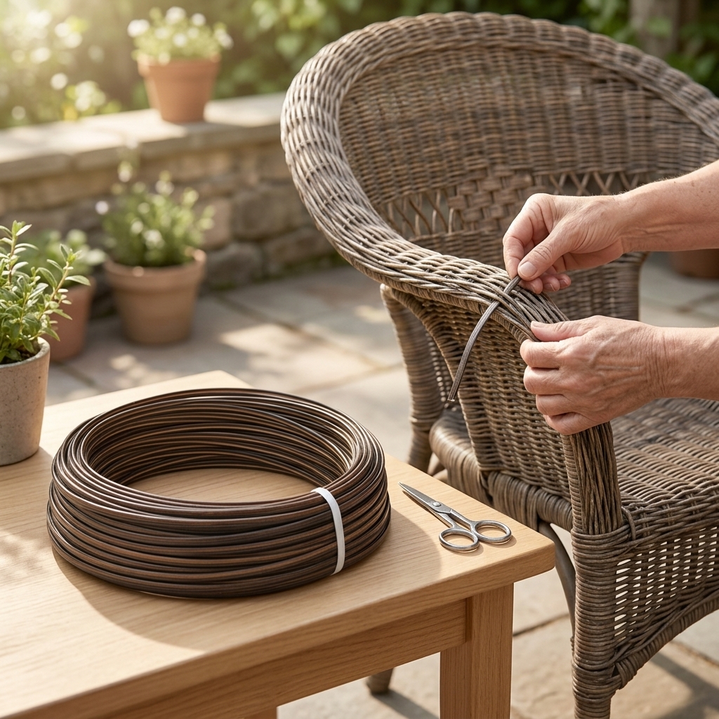 120FT Wicker Repair Kit HDPE P – обзор и цена Outdoor Furniture Restoration