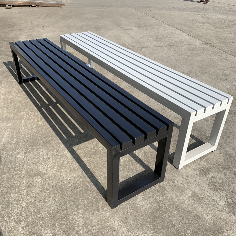 Internet celebrity White bench – обзор и цена Outdoor Furniture Iron