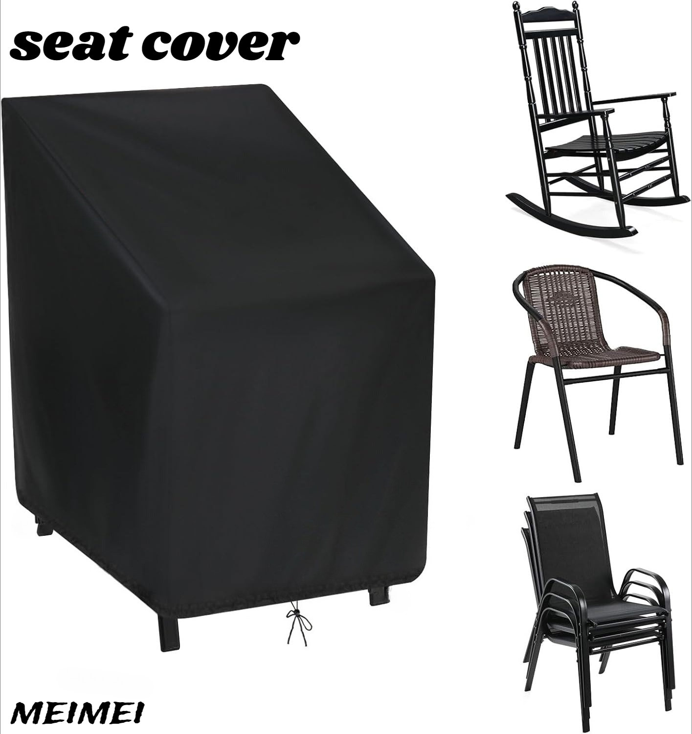 Stacked Chair Dust Cover Stora – обзор и цена Outdoor Furniture Protector