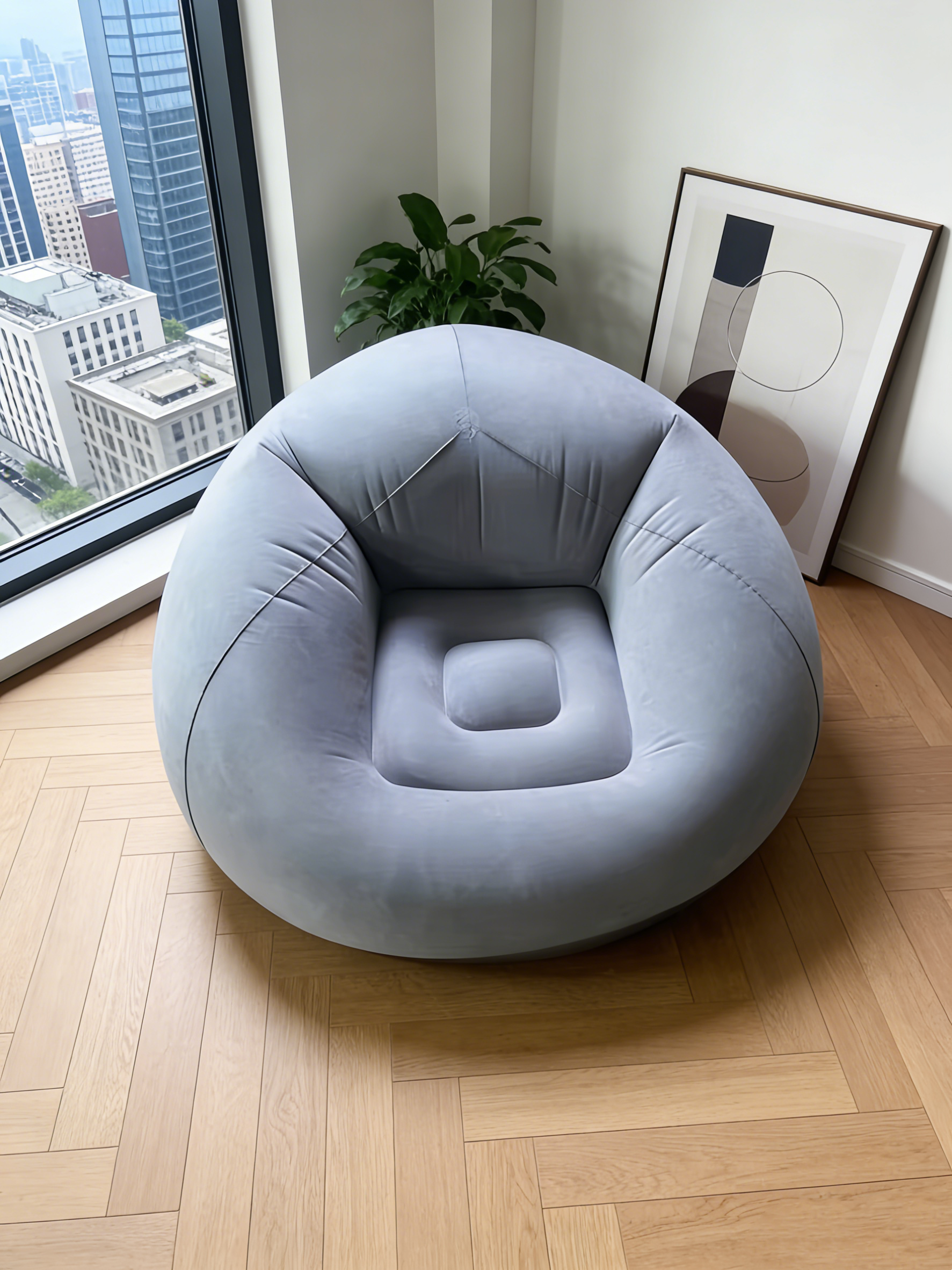 Portable Inflatable Round Air  – обзор и цена Outdoor Furniture Small