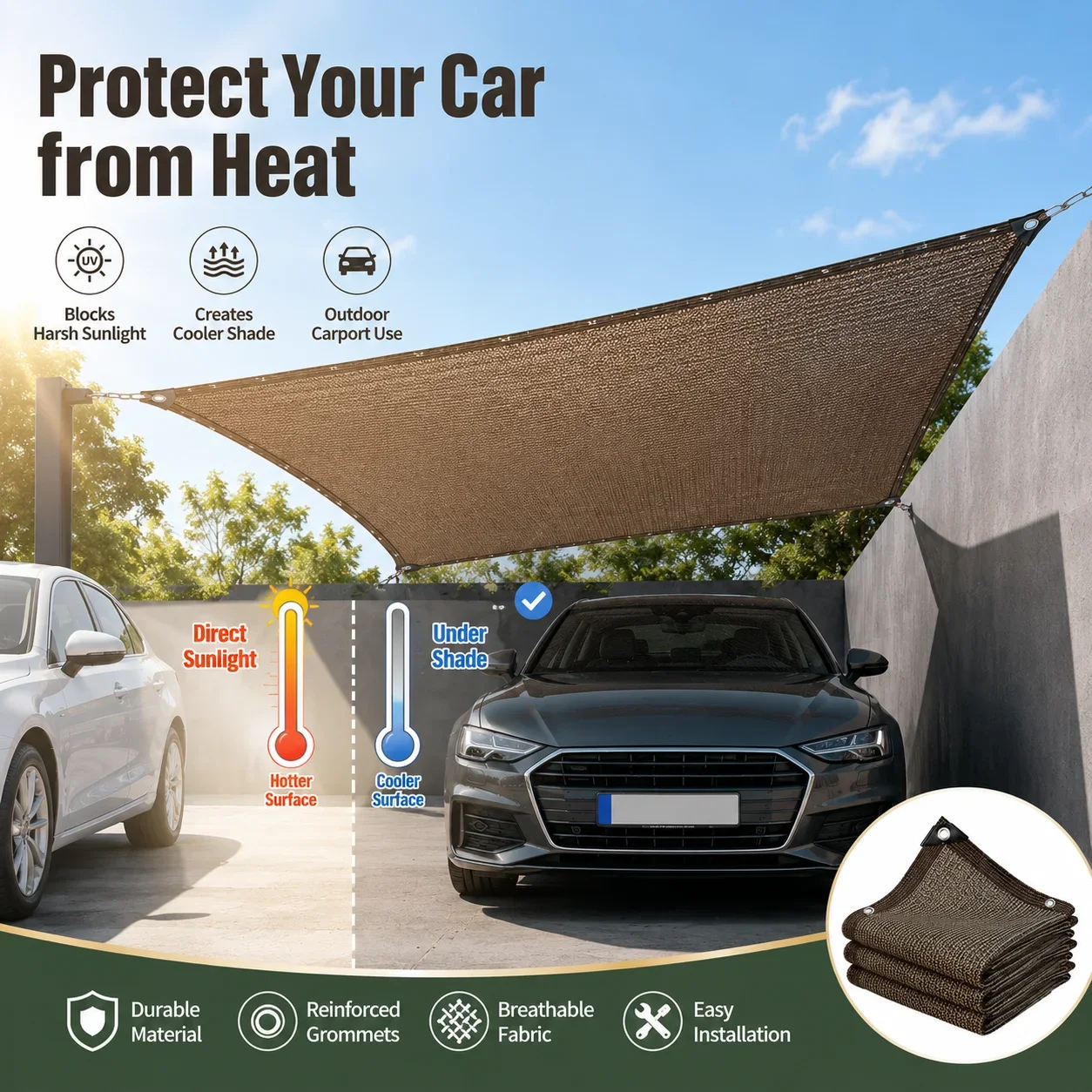 Large Courtyard Shading Net –  – обзор и цена Outdoor Furniture Hdpe