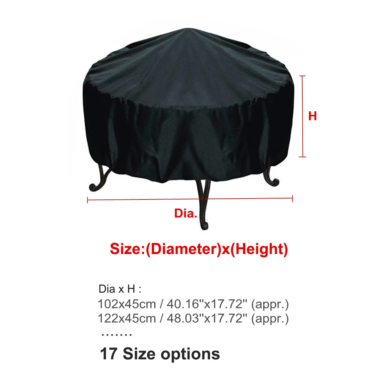 Waterproof Patio Fire Pit Cove – обзор и цена Outdoor Furniture Protector