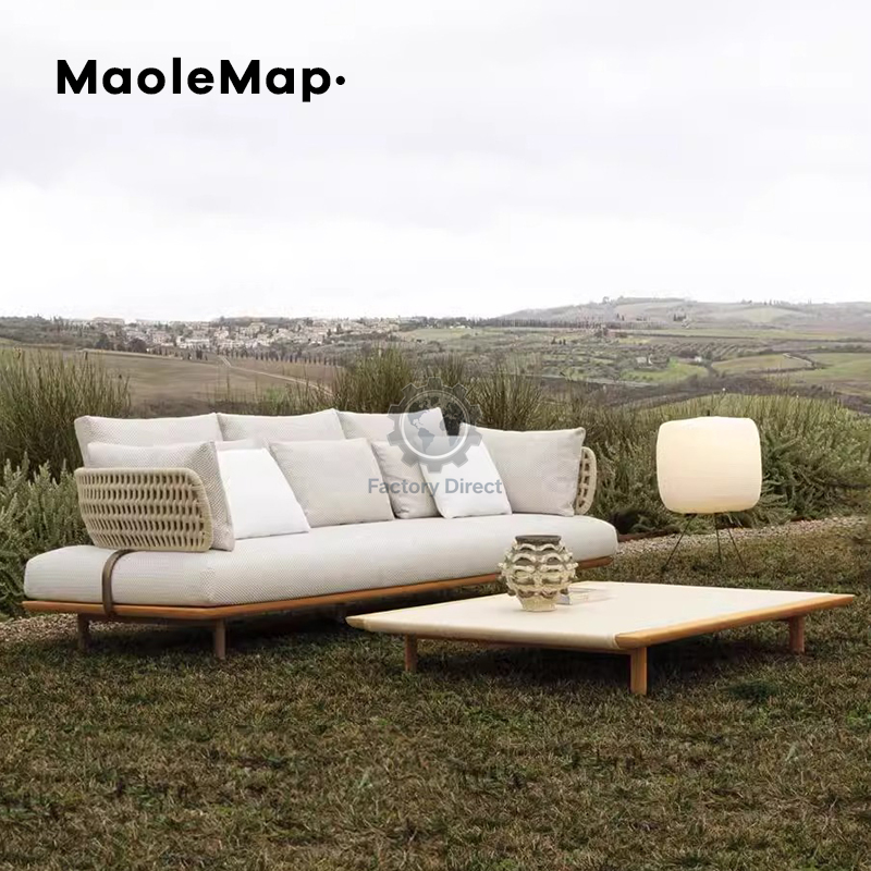 Outdoor Sofa Rattan Teak Combi – обзор и цена Outdoor Furniture Italian