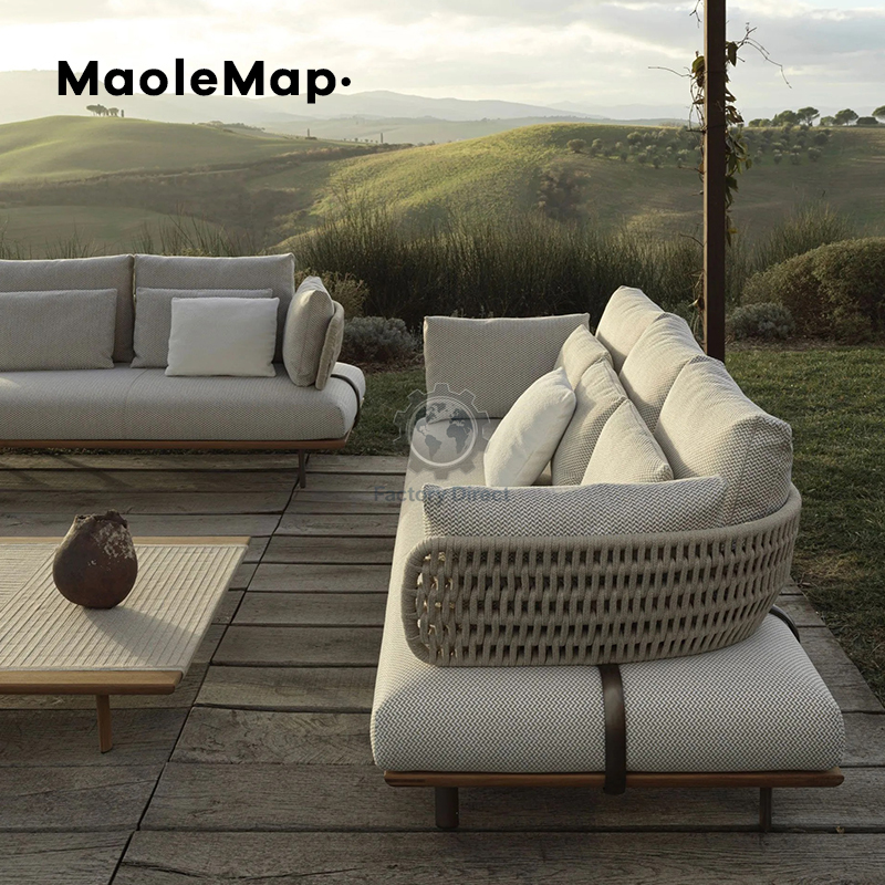 Outdoor Sofa Rattan Teak Combi – обзор и цена Outdoor Furniture Italian
